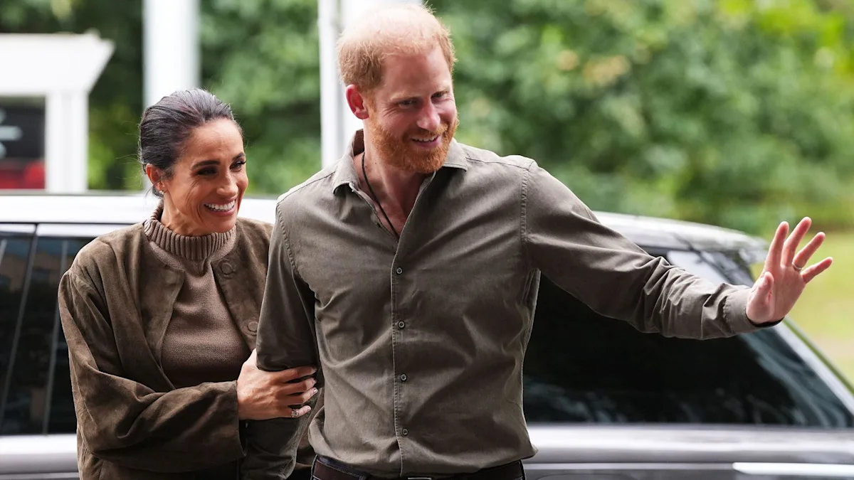 Harry and Meghan arrive in Australia for four-day tour