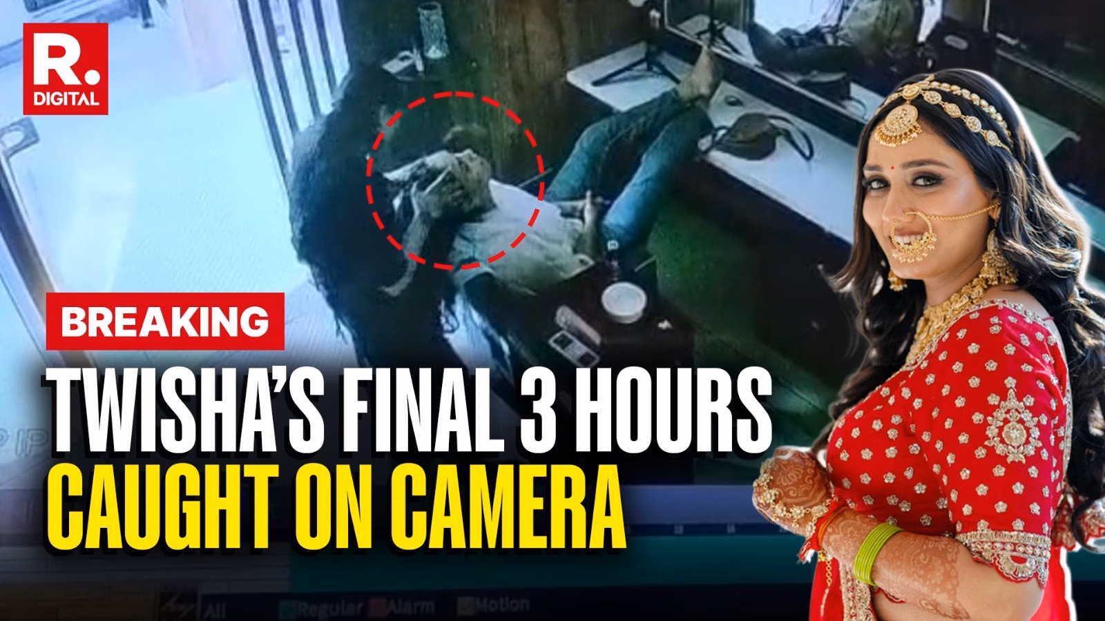 Salon Visit 5 Hours Before Death: New CCTV Footage Junks Suicide Narrative In Twisha Sharma's Mystery Death