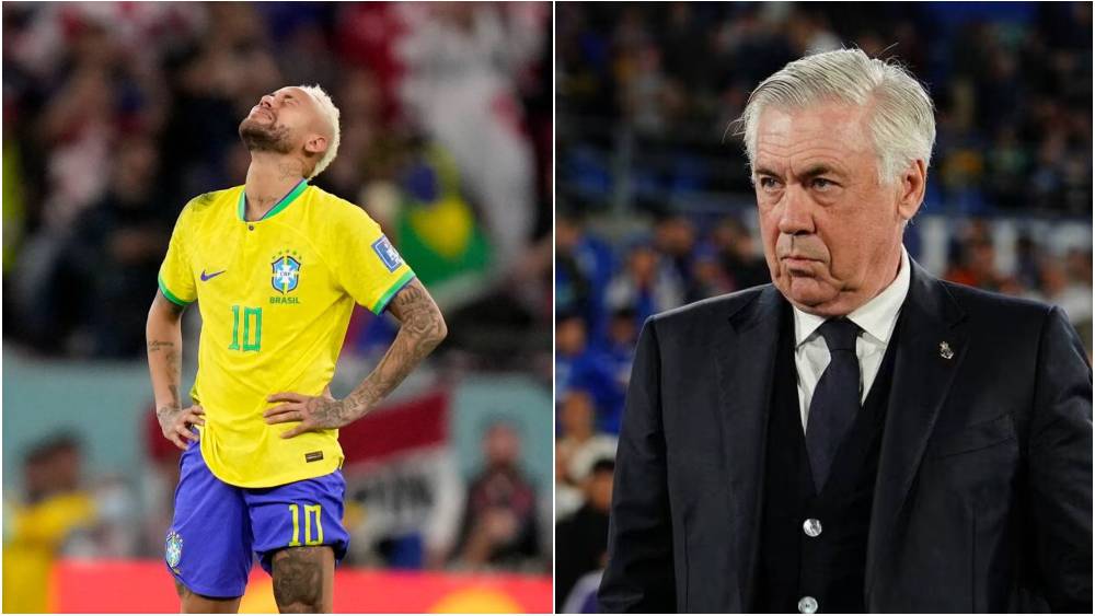 Ancelotti: "Neymar Still Has Two Months to Prove World Cup Readiness; I Will Only Call Up Physically Fit Players"