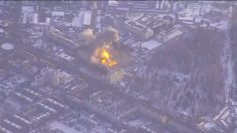 Russia accuses Ukraine, Britain of 'terrorist attack' on border city