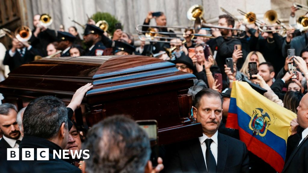 Watch: Dozens of trombones play at pioneering salsa musician's funeral