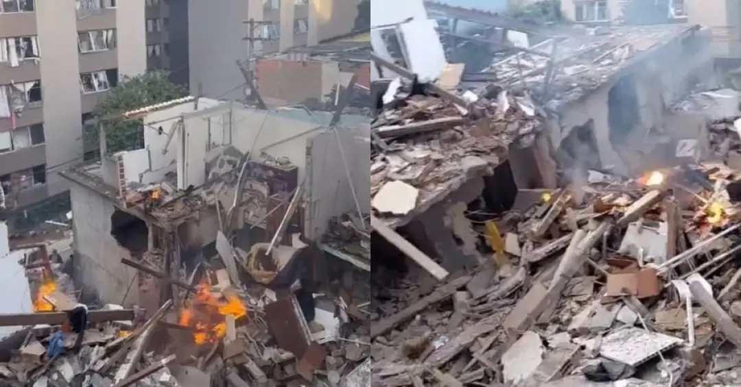 Explosão de casas em SP foi provocada por perfuração de cano de gás, diz Sabesp