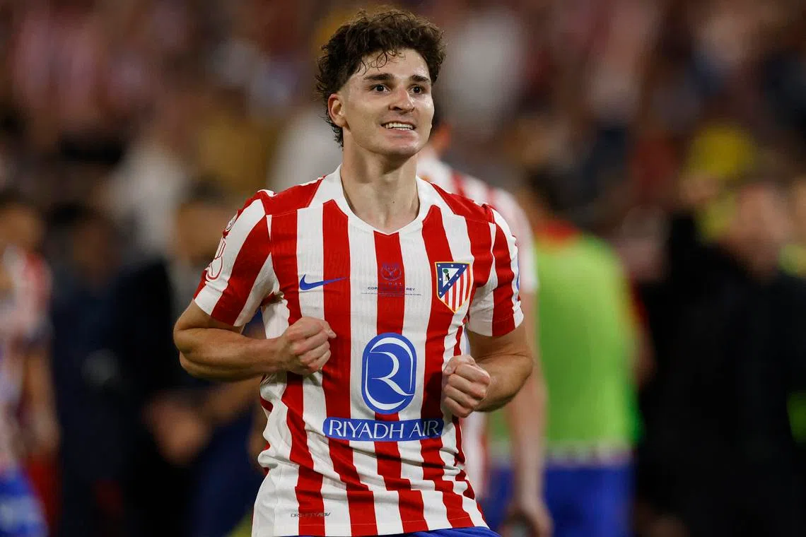 Real Madrid’s 150 million euros bid for Atletico’s Alvarez rejected