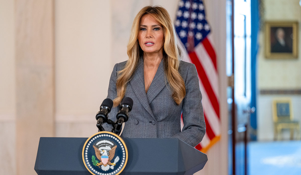 Melania Trump declares she's 'not Epstein's victim' in surprise address slamming 'lies'