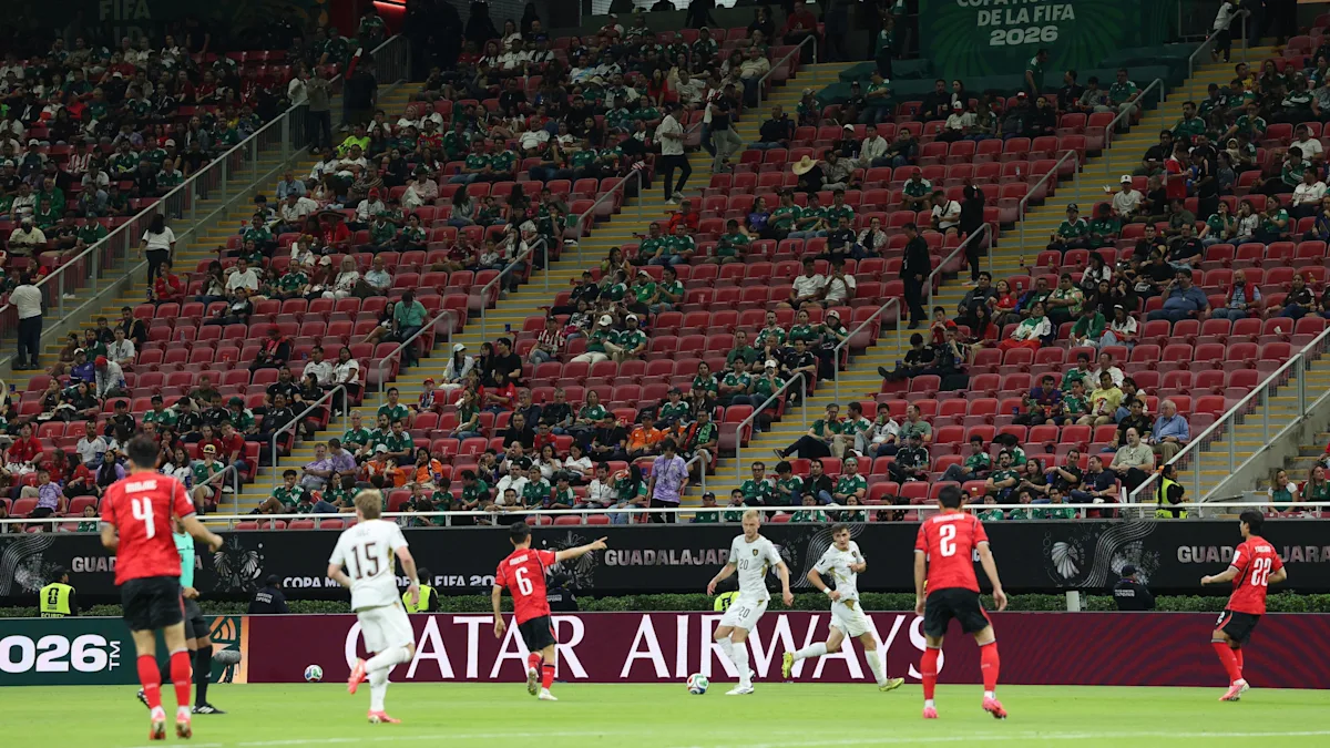 Fans on concourses instead of in seats, claims Fifa