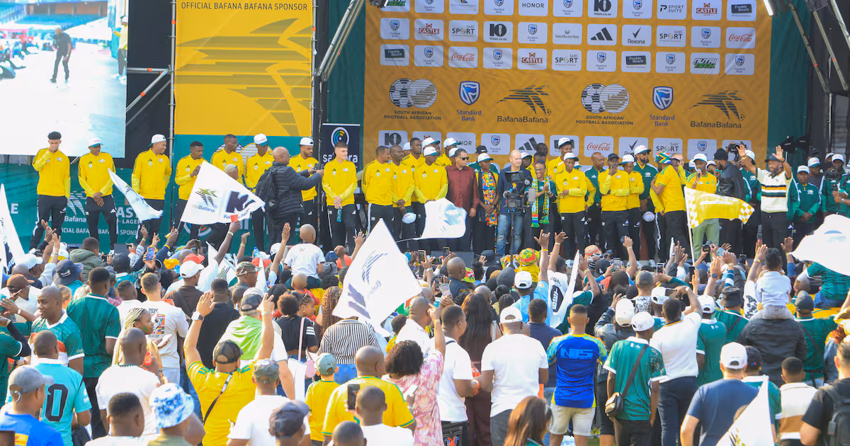Bafana visa ‘mess’ delays departure for World Cup