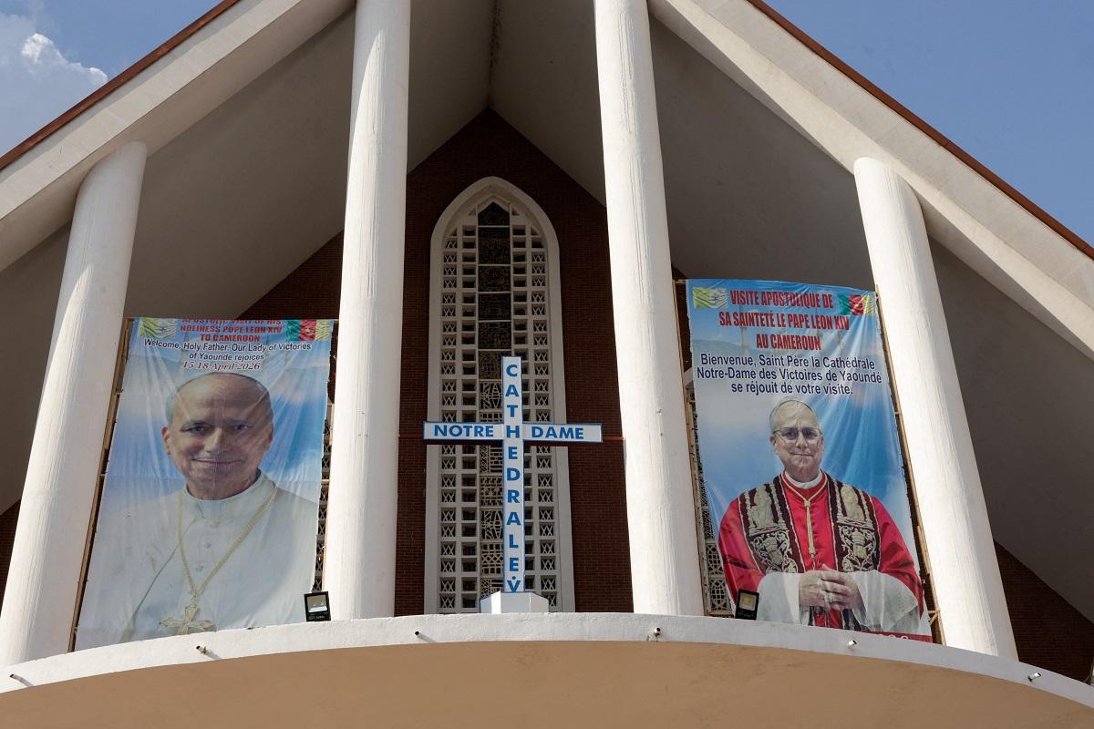 Pope Leo, attacked again by Trump, flies to Cameroon on Africa tour
