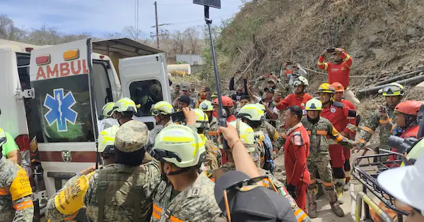 Mexican miner rescued after nearly ... 