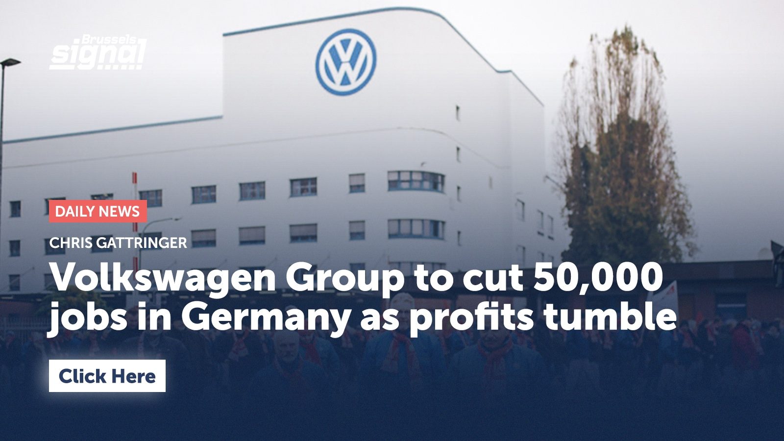 Volkswagen Group to cut 50,000 jobs in Germany as profits tumble