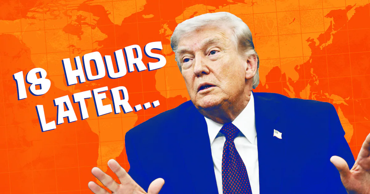 Trump Abruptly Calls Off Iran Talks in a Fit Over '18-Hour Flight'