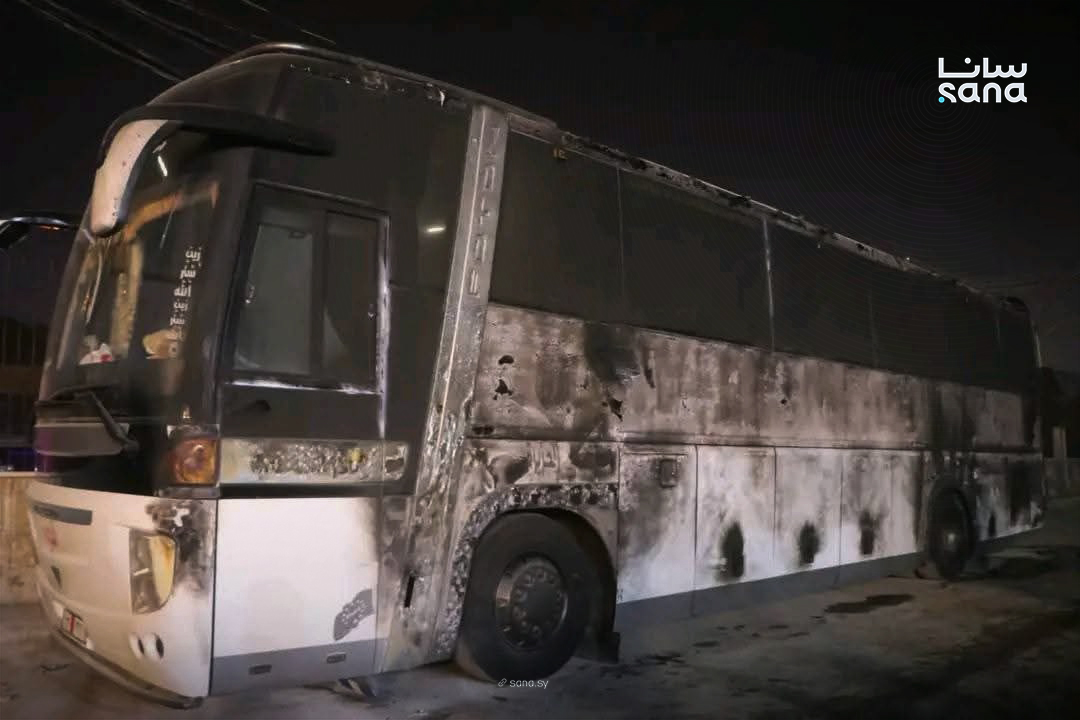 7 injured, 11 vehicles destroyed in fuel tanker fire in Hasakah