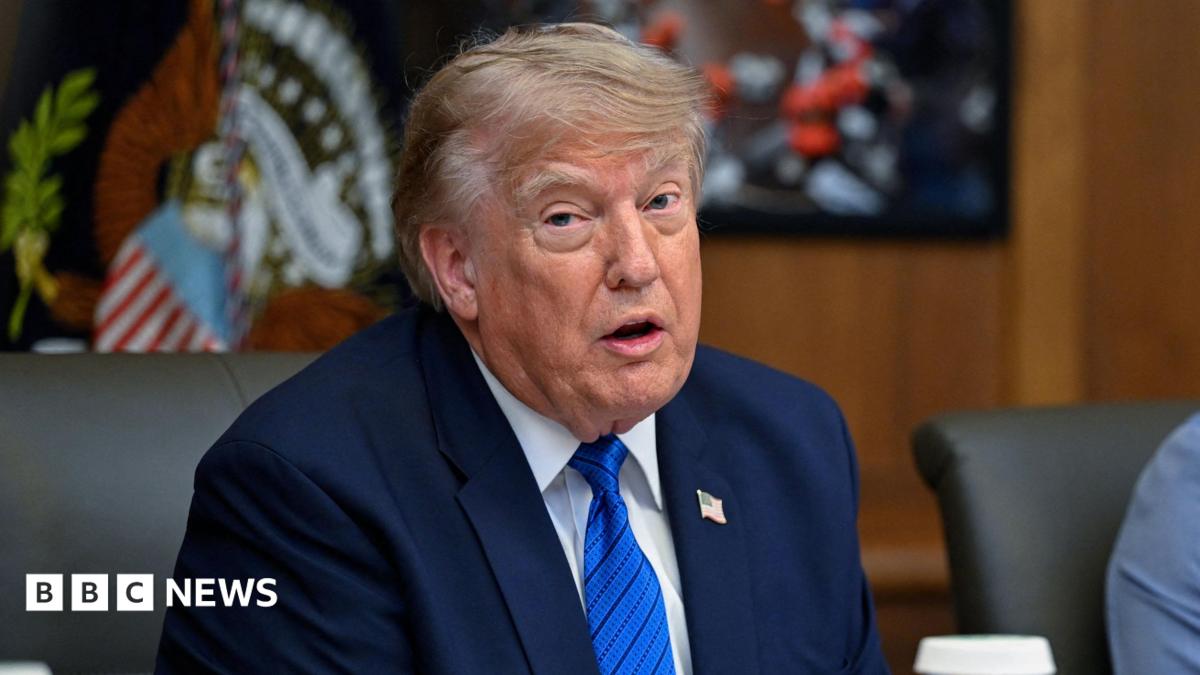 Trump says he is cancelling strikes on Iran subject to deal being made 'rapidly'