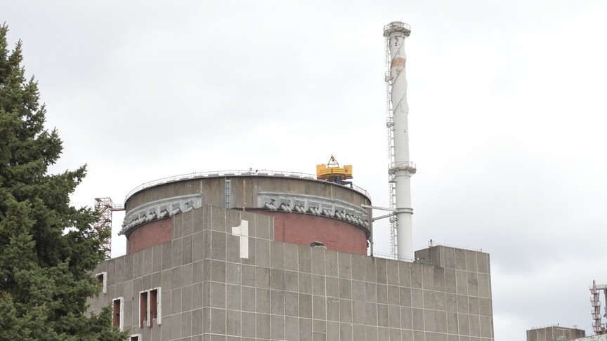 Russia says Ukrainian drone hit turbine hall at Zaporizhzhia nuclear plant