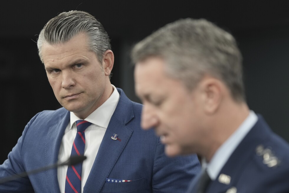 Hegseth says US 'can't stop everything' that Iran fires even as he asserts air dominance