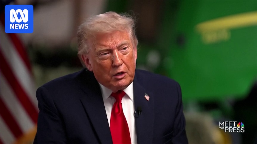 Donald Trump storms out of interview after questions on election fraud claims