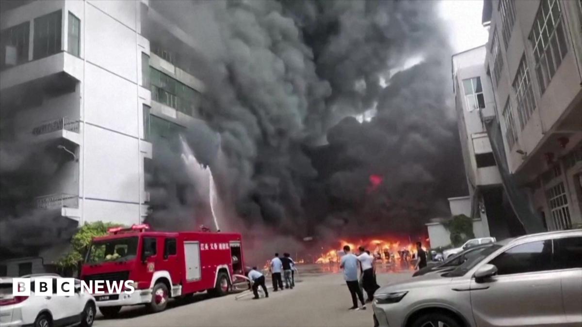 Factory fire kills at least 28 in China's 'shoe capital'