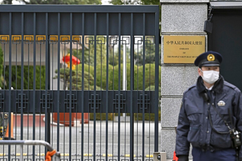 China protests to Japan over alleged break-in at its embassy in Tokyo