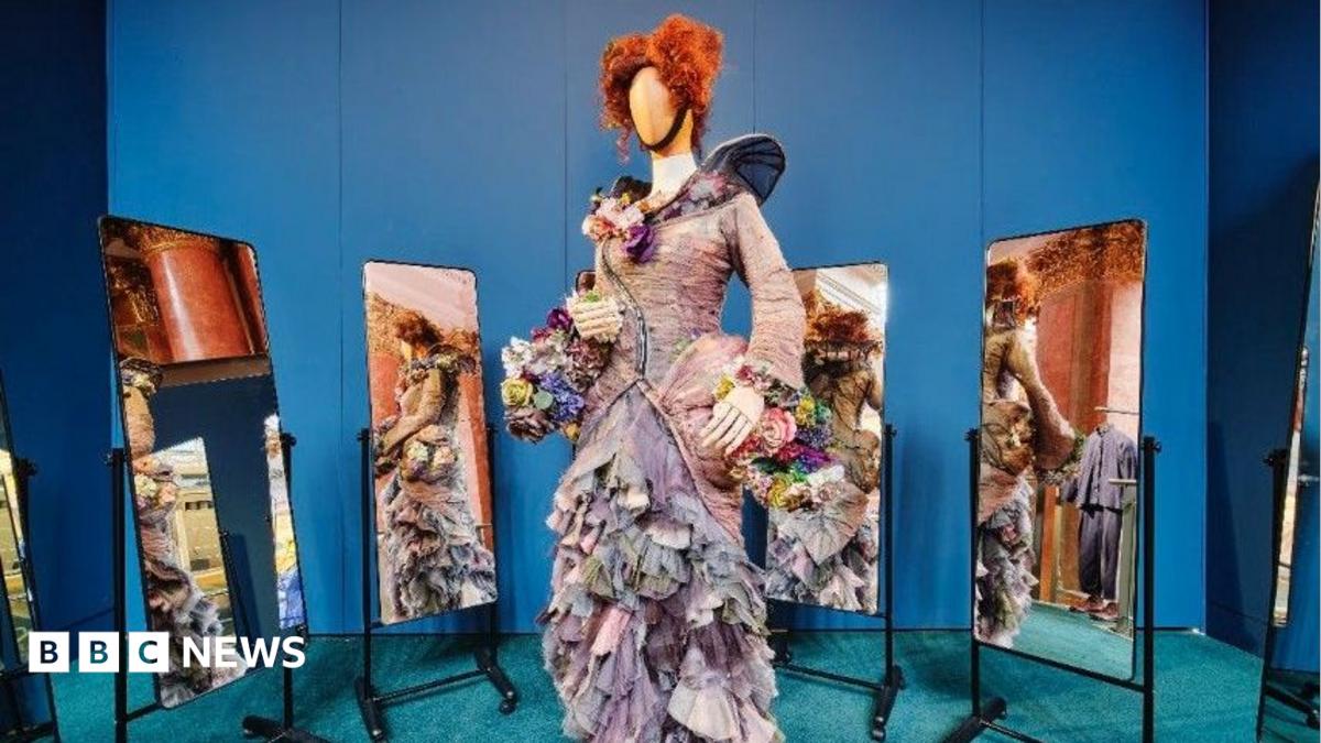 Costume exhibition celebrates 50 years of city's 'spaceship-like' theatre