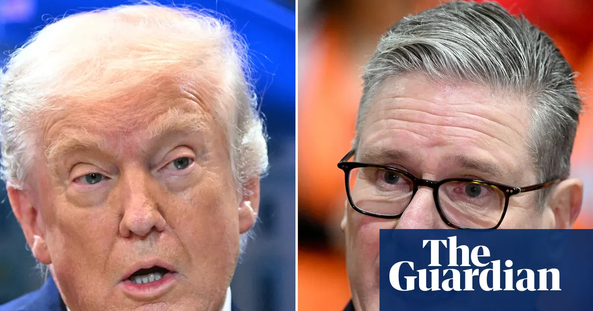Starmer speaks with Trump after president criticises lack of UK support for Iran strikes
