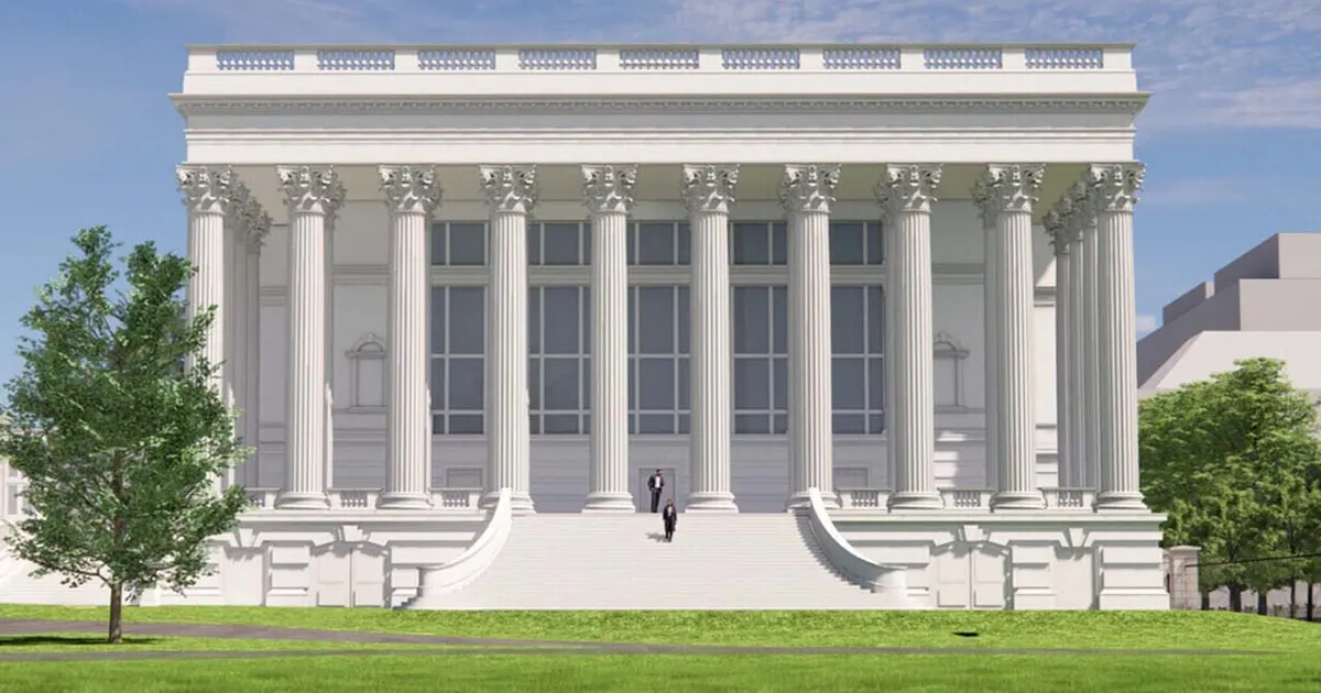 Trump says military building 'massive complex' beneath new White House ballroom