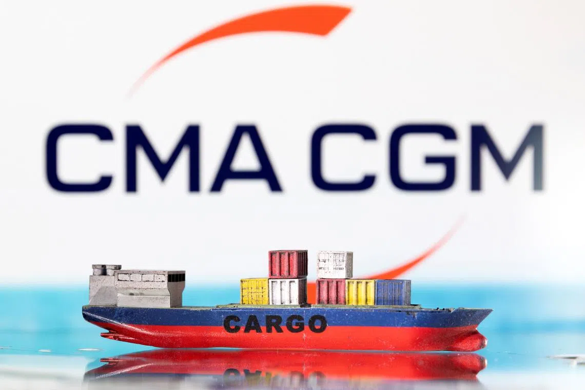 CMA CGM container ship hit in Strait of Hormuz, injuring crew