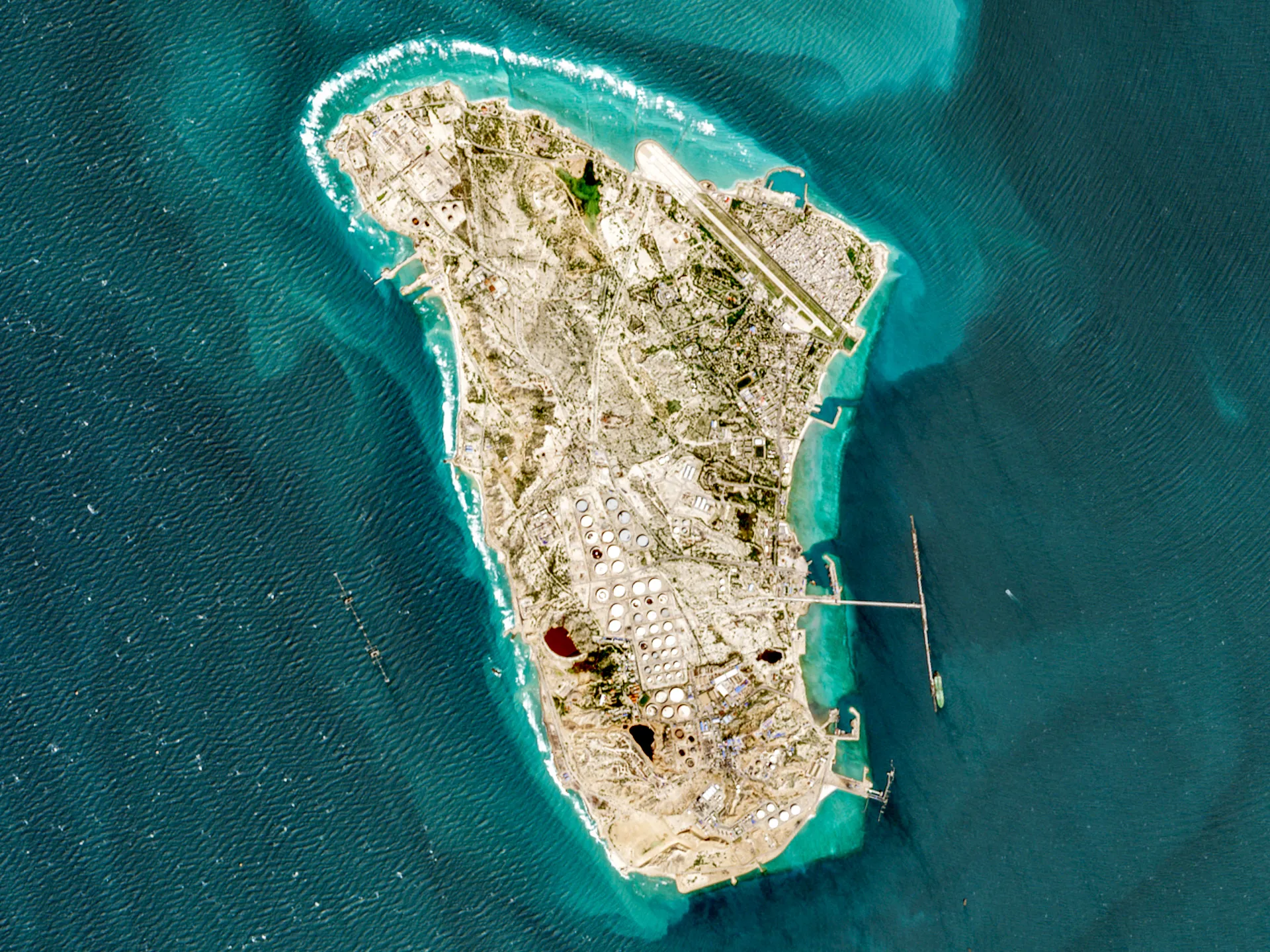 US attacks military sites on Iran’s Kharg island, home to vast oil facility