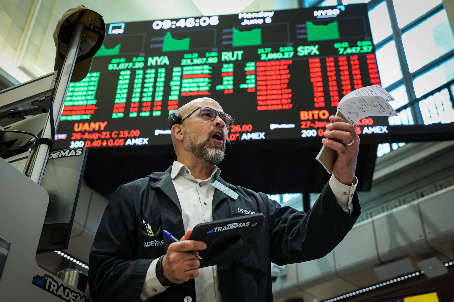 Wall Street indexes jump, Trump says strikes against Iran cancelled
