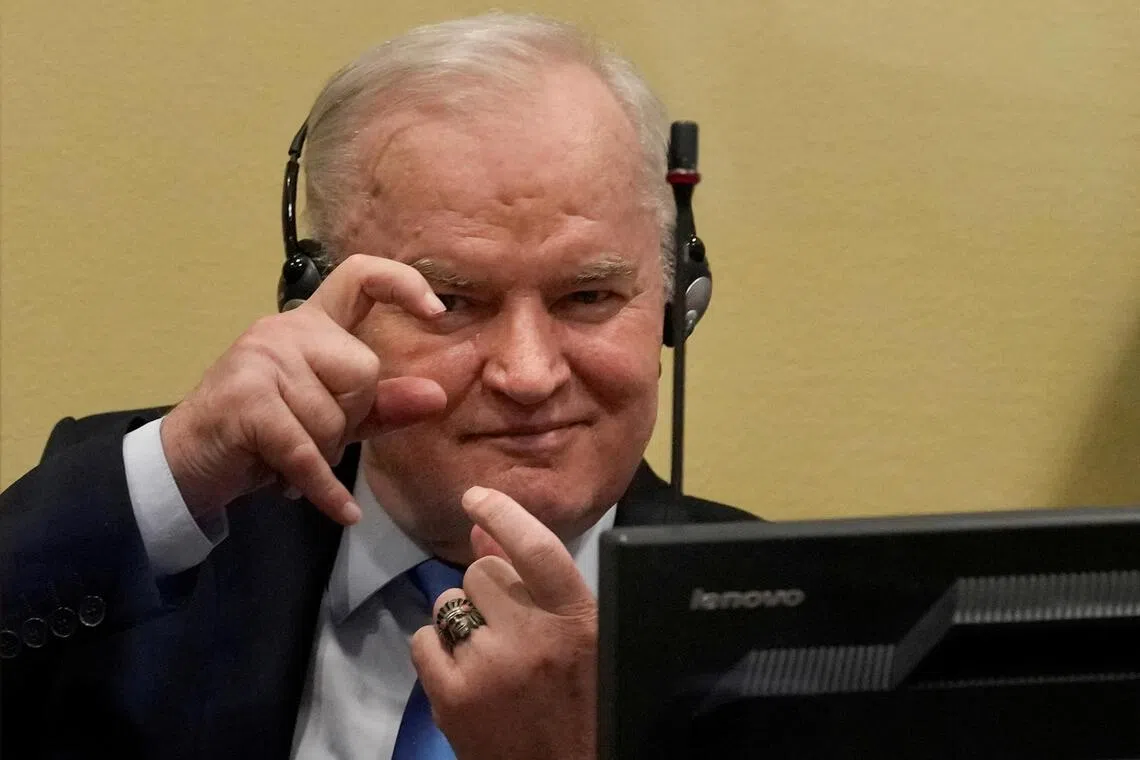 UN denies early release of Bosnian Serb general Mladic