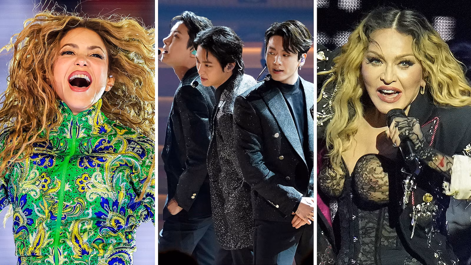Madonna, BTS and Shakira to perform at 2026 World Cup final halftime show