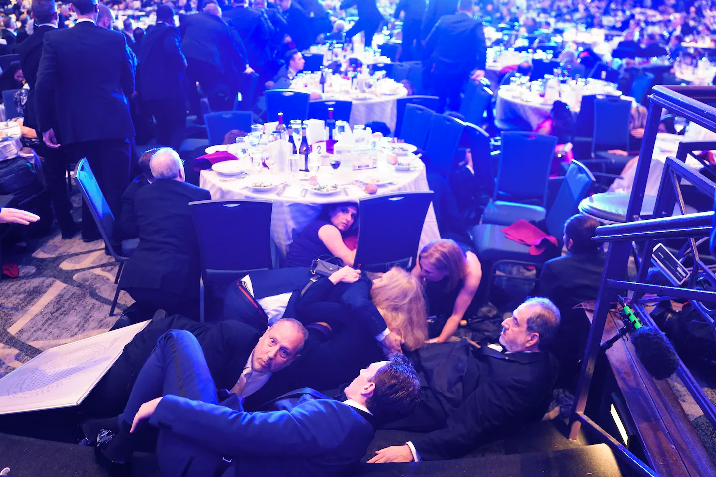Globe journalists describe chaotic scenes at White House Correspondents Dinner