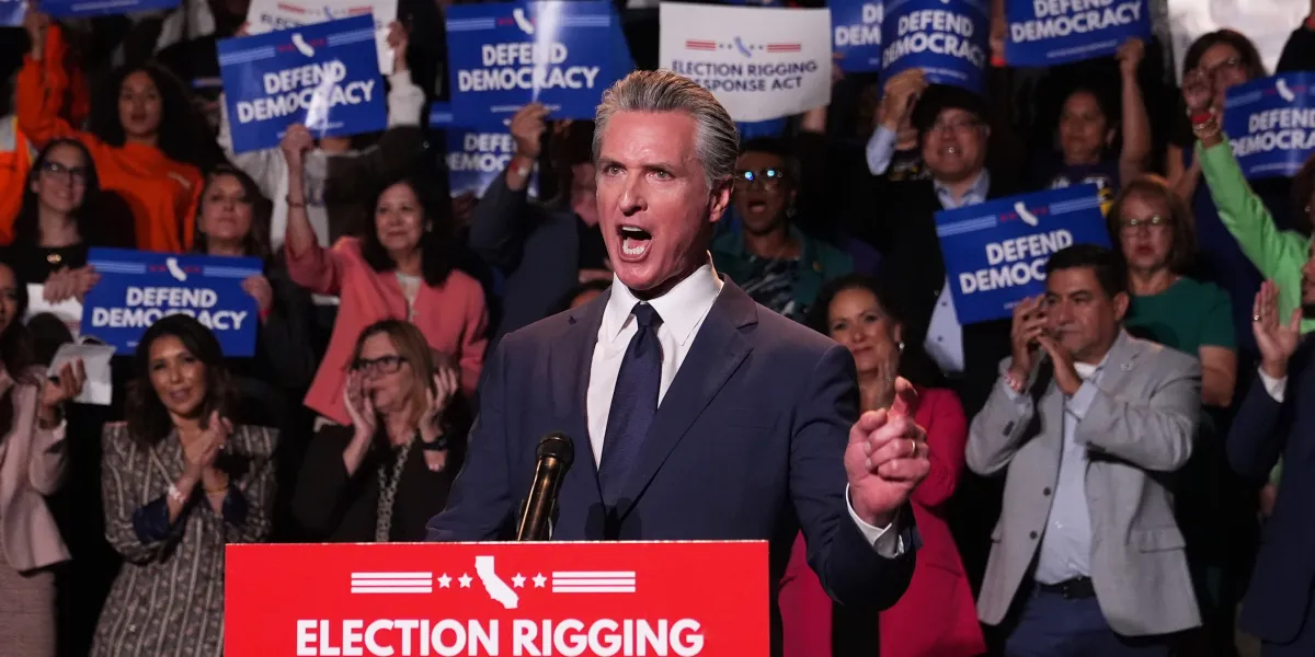 Gavin Newsom accuses Trump of launching political probe into him. The real issue may be his wife's taxes