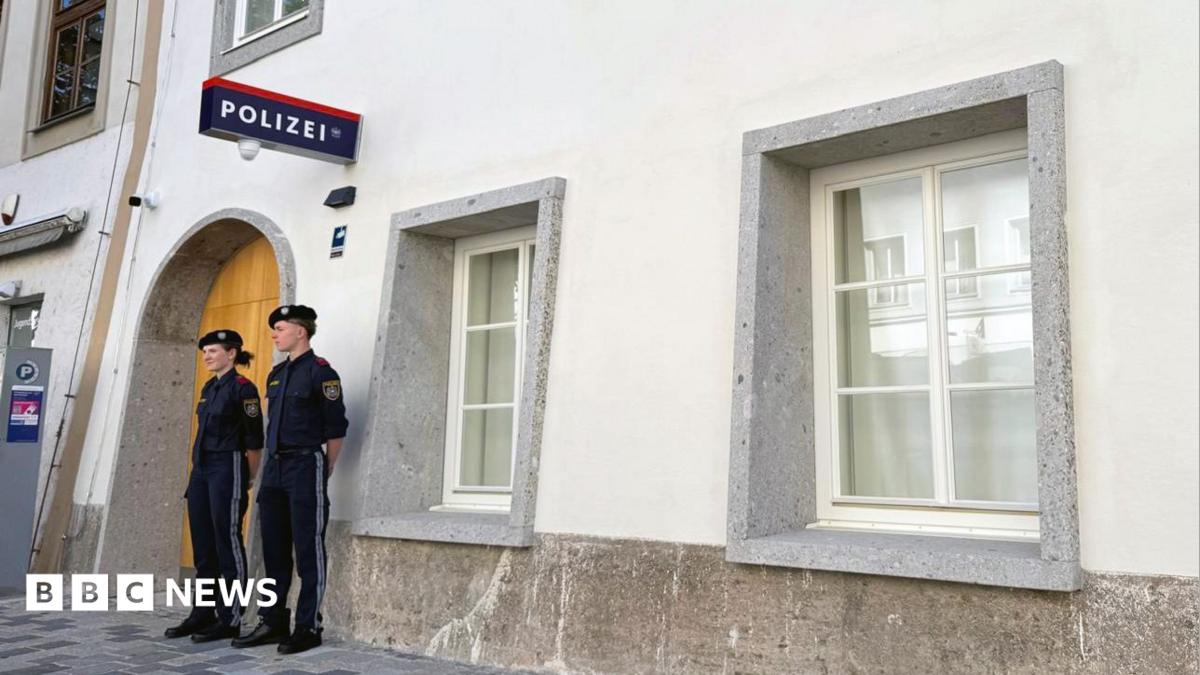 Police station opens at Hitler's birthplace in bid to rid site of Nazi link