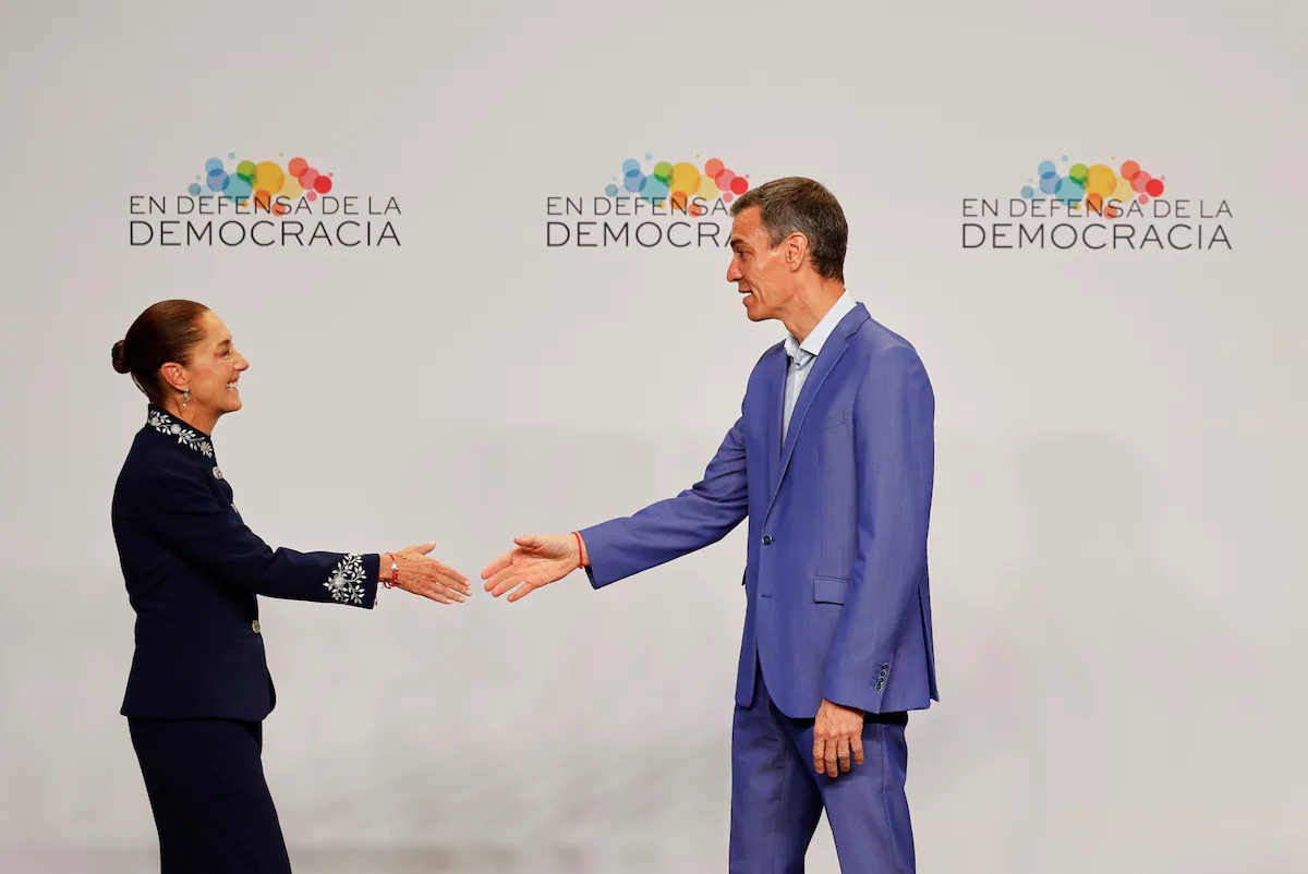 Sheinbaum y Sánchez sellan la paz e inauguran una nueva etapa entre México y España