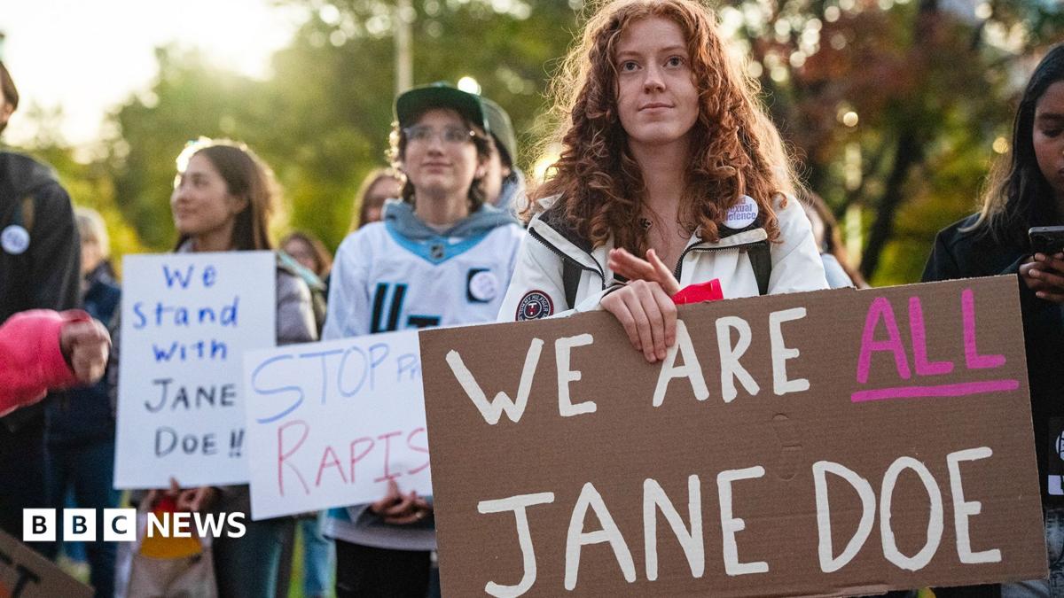 Watch: 'I am Jane Doe' protests across US call for end to sexual violence