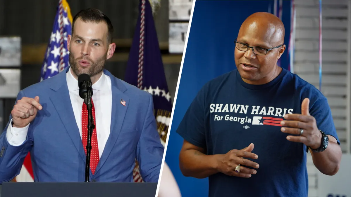 Trump-backed Clay Fuller and Democrat Shawn Harris advance to runoff in race to replace Marjorie Taylor Greene