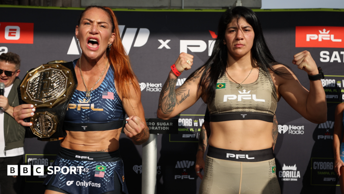 Cyborg title not at stake as opponent misses weight