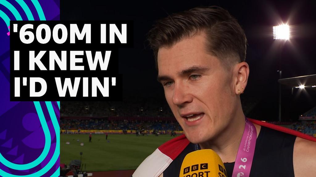 'I knew I was going to win' - Ingebrigtsen on gold medal victory