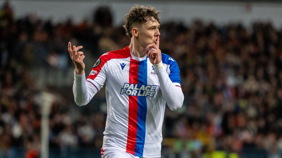 Strand Larsen insists Palace will not 'over-celebrate' semi-final first-leg win