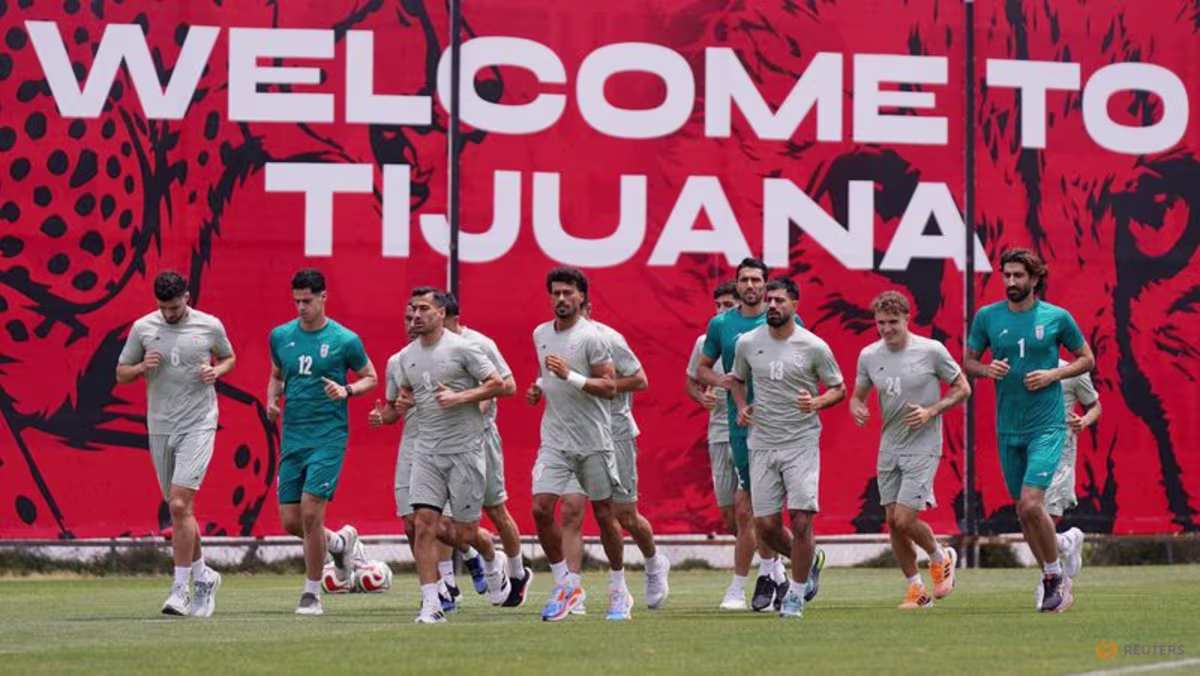 Iran players conduct first open practice at Tijuana camp