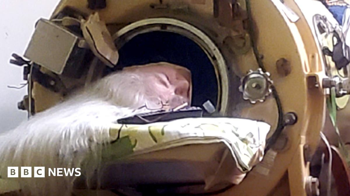 Hours each day in an iron lung kept her breathing, her will to live kept her alive