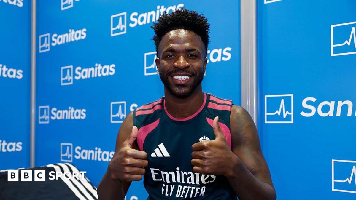 Real to resume talks with Arsenal target Vinicius Jr