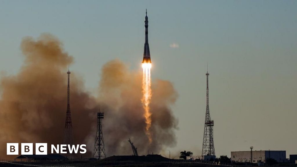 Watch: New ISS crew blasts off from Kazakhstan