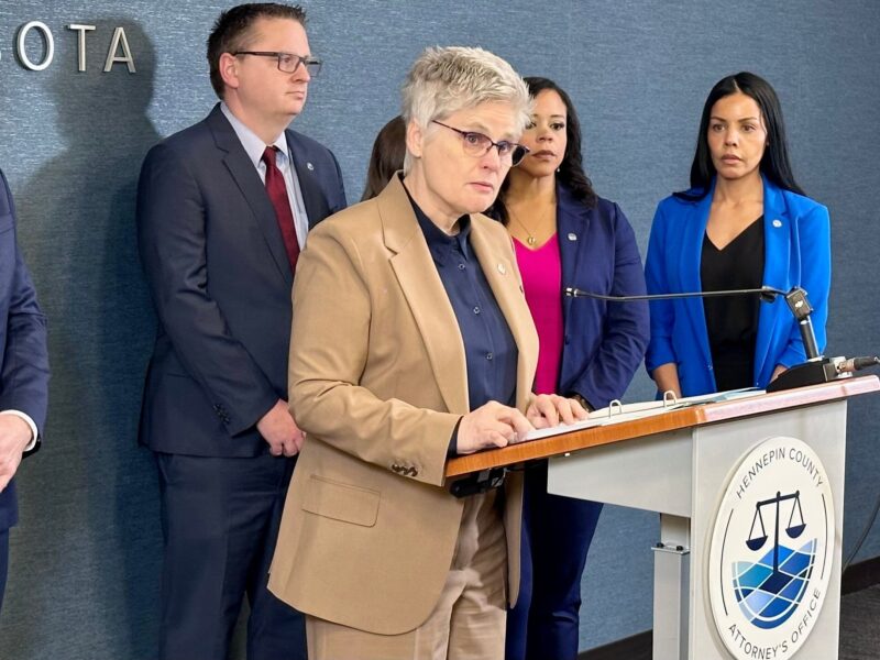 County prosecutor charges ICE agent with assault for pointing gun at people on Minneapolis highway