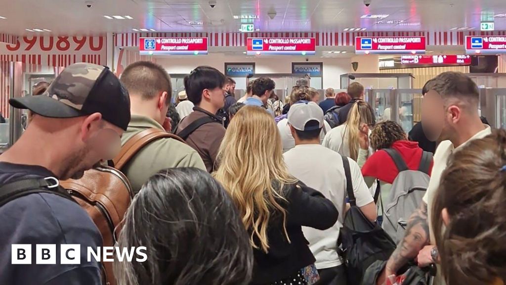 Another flight leaves passengers behind due to border delays