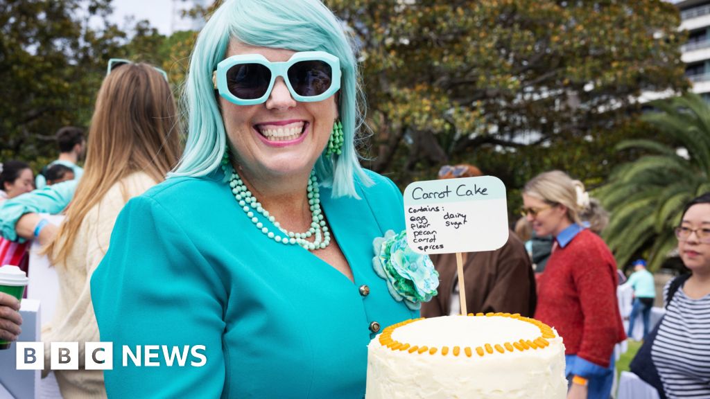 Frosting, sprinkles and layers of fun: Giant cake picnic hits Sydney