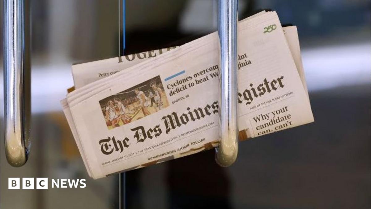 Judge dismisses Trump lawsuit against Iowa newspaper and pollster over 2024 race