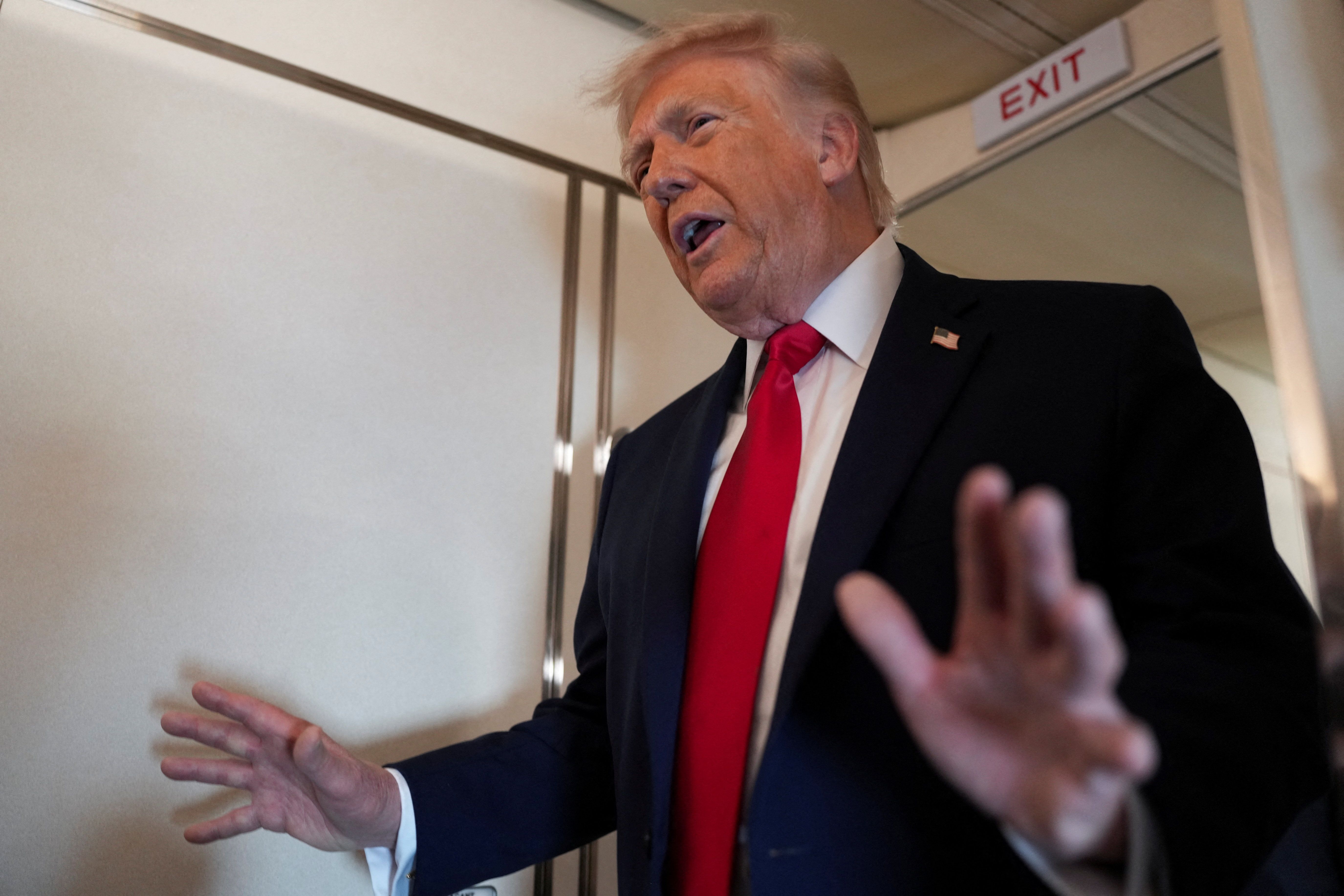 Trump says he would not unfreeze Iran's assets before peace deal is done