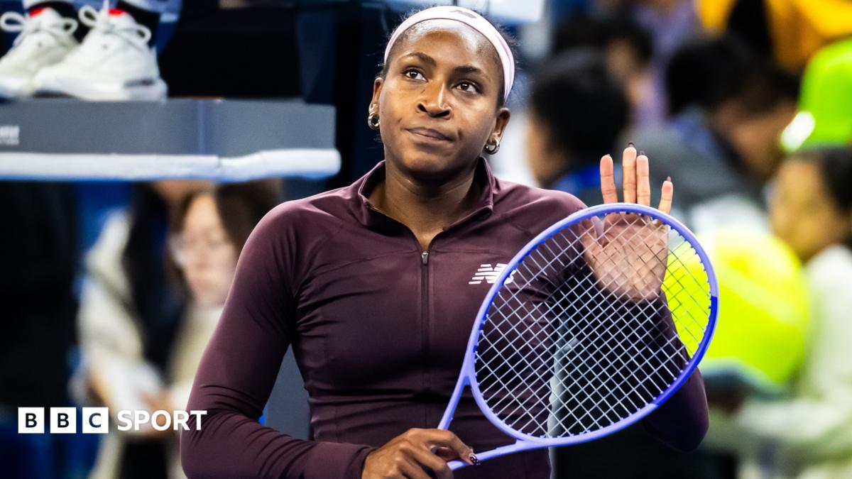 Gauff condemns racist abuse after China Open win