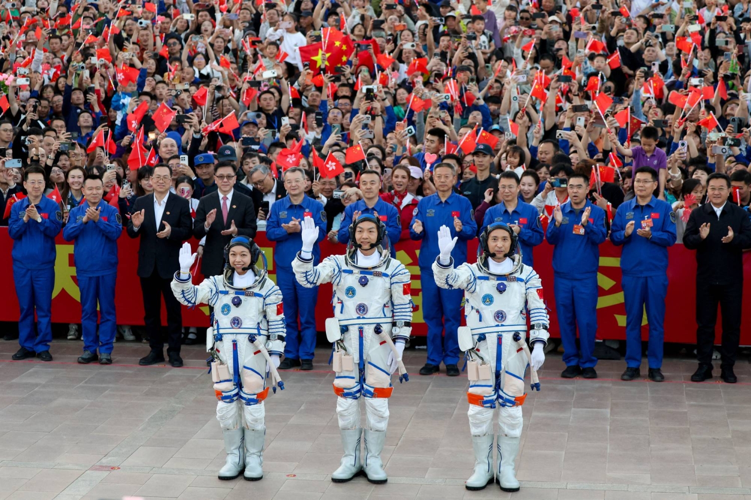 China launches crewed space flight as part of moon ambitions
