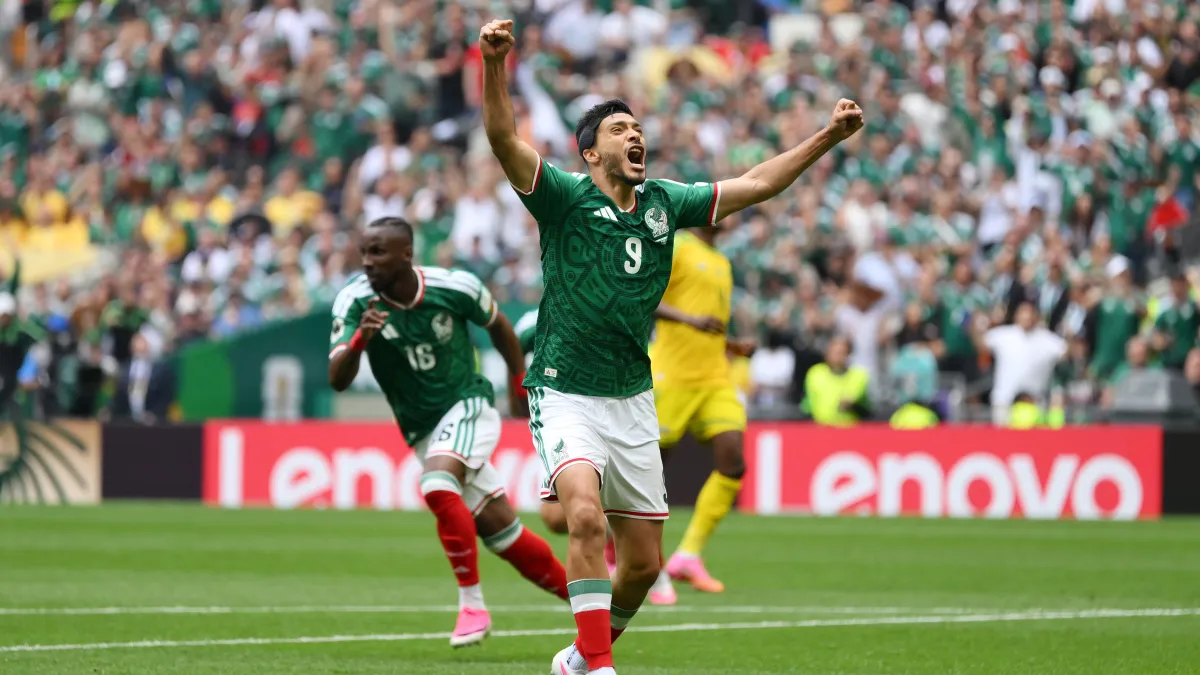 Mexico tops South Africa 2-0 in World Cup opener with three red cards